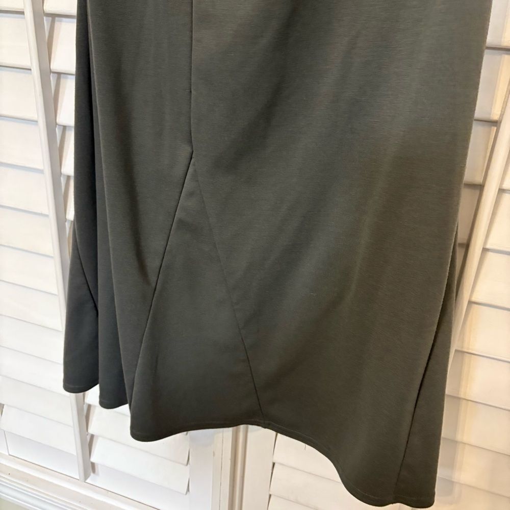 Ellos Gray Midi Pull On Skirt‎ Size 5X (38/40) - Picture 4 of 7